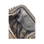 Εσωτερικό φοδραρισμένης πλεκτής clutch τσάντας SIENNA