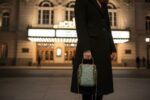 Πλεκτή vintage τσάντα ELOISE σε elegant βραδινό styling