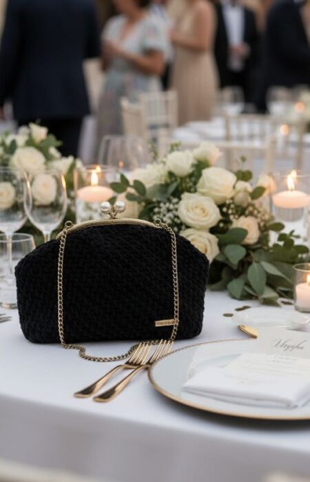 velvet-charm-crochet-bag-evening-dinner