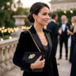 Πλεκτή τσάντα GIOULA σε elegant lifestyle σκηνή με minimal αισθητική